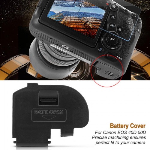 New Replacement Battery Door / Cover For Nikon D7500 Camera - Genuine OEM Style