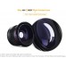 K&F CONCEPT 58mm Fisheye Lens 0.35X HD Wide Angle with Macro Close Up