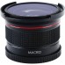 K&F CONCEPT 58mm Fisheye Lens 0.35X HD Wide Angle with Macro Close Up