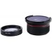 K&F CONCEPT 58mm Fisheye Lens 0.35X HD Wide Angle with Macro Close Up