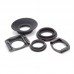5 in 1 Rubber Viewfinder Eye cup Eyepiece Set 