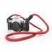Nylon Rope Camera Shoulder Neck Strap Belt - Red Nylon Rope Camera Shoulder Neck Strap Belt - Red
