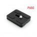 Universal PU50 Quick Release Plate For Tripod Monopod Ballhead DSLR Camera