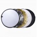 5 in 1 Foldable Flash light Reflector for Portraits 80cm