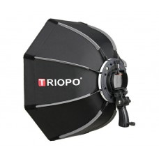TRIOPO KS120 120CM Manufacture quick and easy fold speedlite softbox